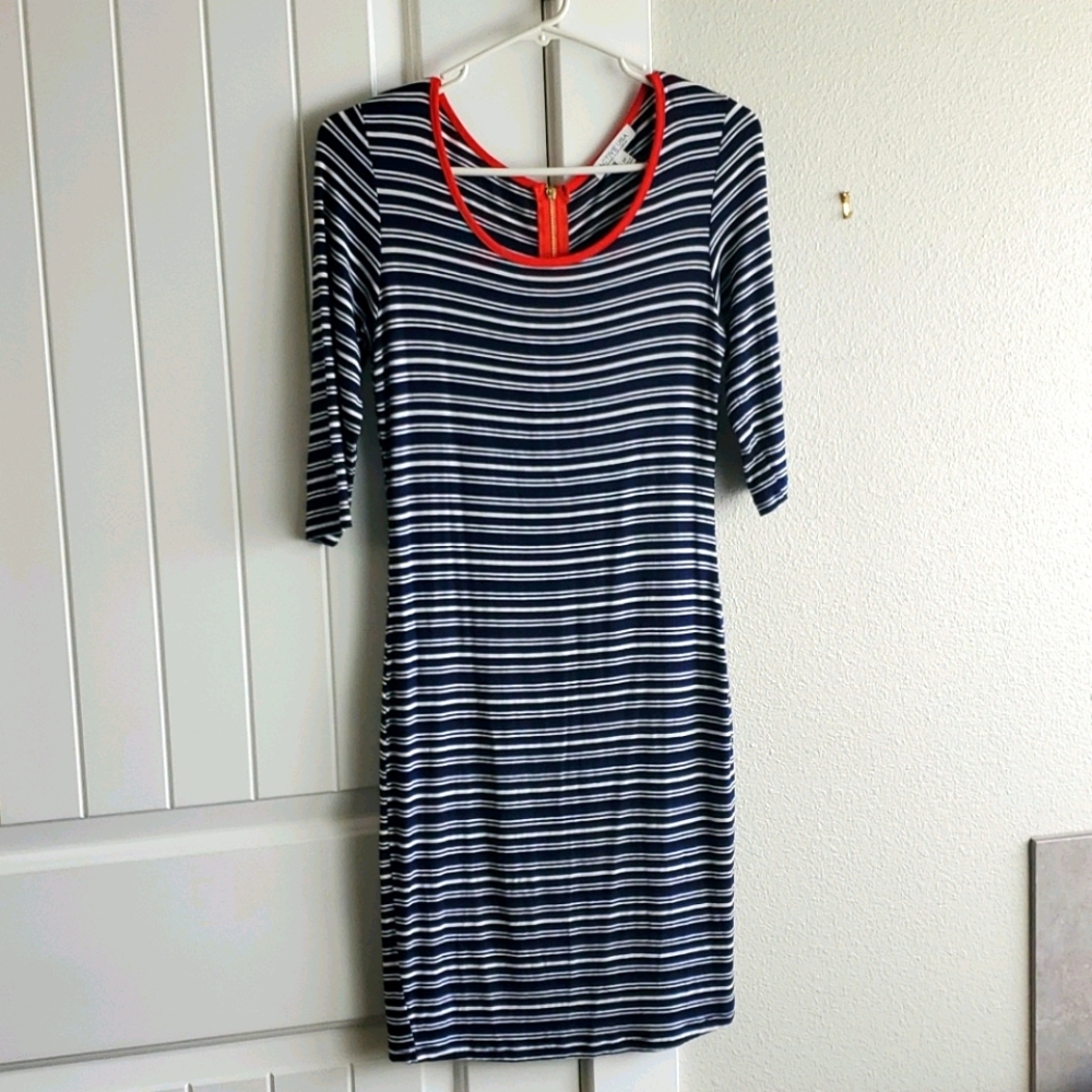 Girls medium striped dress